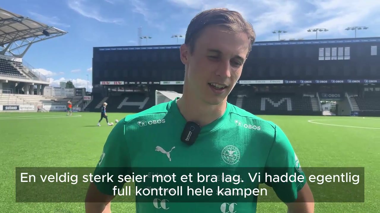 Fredrik Sjølstad før FFK hjemme